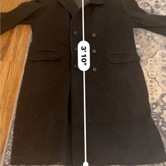 Givenchy Men's Classic Wool Pea Coat - Picture 14 of 16